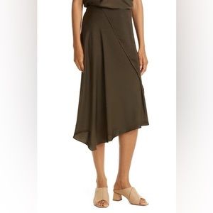 NWT Vince Asymmetrical Drape skirt